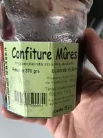 Mängden socker i Confiture mure