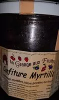 Mängden socker i Confiture myrtille