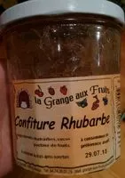 Mängden socker i Confiture Rhubarbe