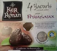 Mängden socker i Yaourt au lait entier aux Pruneaux