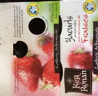 Mängden socker i Yaourts au lait entier aux morceaux de fraises