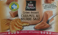 Mängden socker i Crème dessert Caramel au beurre salé (et sa Galette bretonne)
