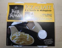 Mängden socker i Riz au lait à la vanille de Madagascar