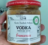 Mängden socker i Sauce Vodka