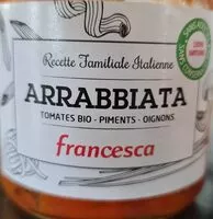 Mängden socker i Sauce tomate pimentée Arrabbiata