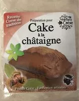 Mängden socker i Cake a la chataigne