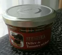 Mängden socker i Délice de tomates séchées