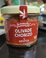 Mängden socker i Tapenade Olivades chorizo