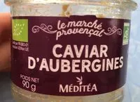 Mängden socker i Caviar d'aubergines