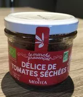 Mängden socker i Delice de tomates sechées