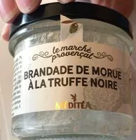 Mängden socker i Brandade de morue à la truffe noire