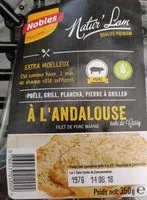 Mängden socker i Filet de porc mariné à l'andalouse