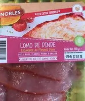 Mängden socker i Lomo de dinde escalopes au piment doux