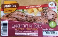 Mängden socker i Gigolettes de dinde