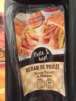 Mängden socker i Kebab de poulet