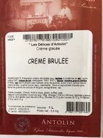Mängden socker i Crème glacée Crème brulée