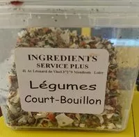 Mängden socker i Légumes court bouillon
