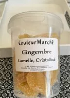 Mängden socker i Gingembre lamelle, cristallisé