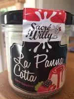 Mängden socker i La Panna Cotta Fruits Rouges