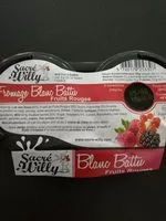 Mängden socker i Fromage blanc battu fruits rouges
