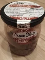 Mängden socker i Crème glacée chocolat sacré Willy