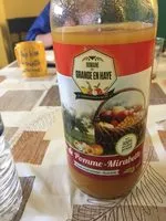 Mängden socker i Jus pomme-mirabelle