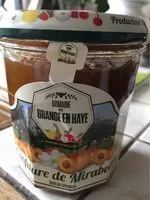 Mängden socker i Confiture de mirabelles