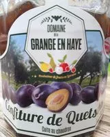 Mängden socker i Confiture de quetsches