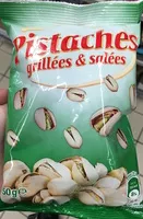 Mängden socker i Pistaches grillées & salées