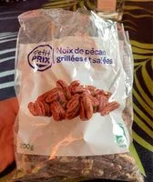 Mängden socker i Noix de pécan