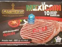 Mängden socker i Steak haché le mexicain