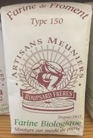 Mängden socker i Farine de Froment Type 150