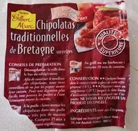 Mängden socker i Chipolatas traditionnelles de Bretagne surgelées