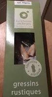 Mängden socker i Gressins Rustiques au sel marin