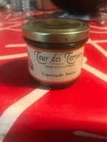 Mängden socker i Tapenade noire