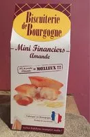 Mängden socker i Mini financiers amande