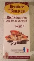 Mängden socker i Mini financiers - Pépites de chocolat