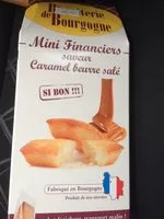 Mängden socker i Mini financiers caramel beurre salé