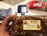 Mängden socker i Pain d epice a l ancienne