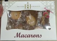 Mängden socker i Macarons Framboises