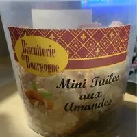 Mängden socker i Mini tuiles aux amandes