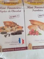 Mängden socker i Mini Financiers Framboise et Pépites de Chocolat