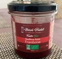 Mängden socker i Confiture extra framboise