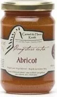 Mängden socker i Carmel Du Havre Kerith - Confiture d Abricot 370 g