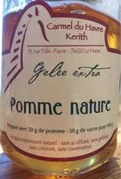 Mängden socker i Gelée de pomme