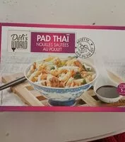 Mängden socker i Pad Thaï Nouilles sautées au poulet