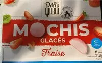 Mängden socker i mochis glacés fraise