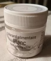 Mängden socker i Colorant Alimentaire Blanc