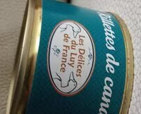 Mängden socker i Rilletes de canard