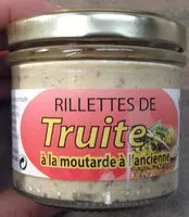 Mängden socker i Rillettes de truite à la moutarde à l'ancienne
